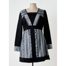 S.QUISE - Tunique manches longues noir en polyester - Femme - Taille 50 - Modz