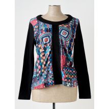 S.QUISE - Top noir en polyester - Femme - Taille 52 - Modz