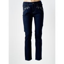 X-MAX - Jeans coupe slim bleu en coton - Femme - Taille 40 - Modz