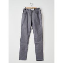 S.QUISE - Pantalon slim gris en viscose - Femme - Taille 38 - Modz