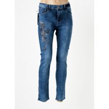 X-MAX - Jeans coupe slim bleu en coton - Femme - Taille 40 - Modz