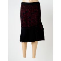 QUATRE VINGT JOURS - Jupe mi-longue noir en viscose - Femme - Taille 38 - Modz