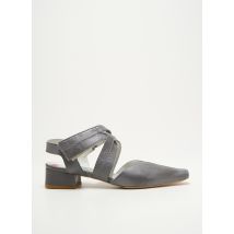 AYAME - Sandales/Nu pieds gris en cuir - Femme - Taille 36 - Modz