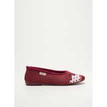 GOES - Chaussons/Pantoufles rouge en textile - Femme - Taille 35 - Modz