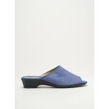 SEMELFLEX - Chaussons/Pantoufles bleu en textile - Femme - Taille 42 - Modz