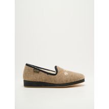 SEMELFLEX - Chaussons/Pantoufles beige en textile - Femme - Taille 36 - Modz