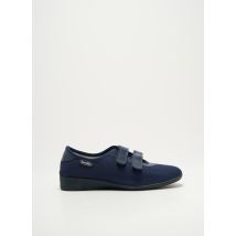 SEMELFLEX - Chaussons/Pantoufles bleu en textile - Femme - Taille 36 - Modz