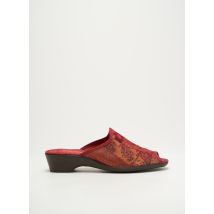 SEMELFLEX - Chaussons/Pantoufles orange en textile - Femme - Taille 41 - Modz