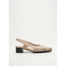 LUXAT - Sandales/Nu pieds beige en cuir - Femme - Taille TU - Modz