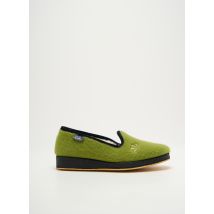 SEMELFLEX - Chaussons/Pantoufles vert en textile - Femme - Taille 36 - Modz