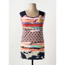 ALEXANDRE D. - Débardeur bleu en viscose - Femme - Taille 48 - Modz