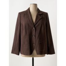 GUY DUBOUIS - Blazer marron en polyester - Femme - Taille 48 - Modz