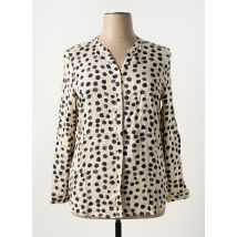 FER - Chemisier beige en viscose - Femme - Taille 46 - Modz