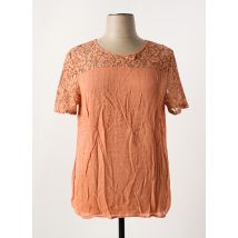 MY WAY FER - T-shirt orange en viscose - Femme - Taille 48 - Modz