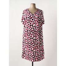 MY WAY FER - Robe mi-longue blanc en viscose - Femme - Taille 54 - Modz