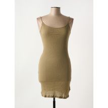 DIPLODOCUS - Jupon /Fond de robe vert en coton - Femme - Taille 44 - Modz