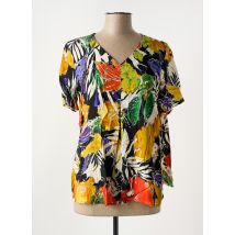 GEVANA - Blouse noir en viscose - Femme - Taille 44 - Modz