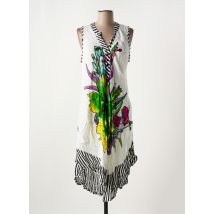 NICE DAY - Robe mi-longue vert en viscose - Femme - Taille TU - Modz