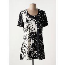 SAINT CHARLES - Tunique manches courtes noir en viscose - Femme - Taille 40 - Modz