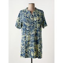 SIGNATURE - Tunique manches courtes bleu en modal - Femme - Taille 44 - Modz