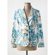 DOLCEZZA - Blazer bleu en coton - Femme - Taille 36 - Modz