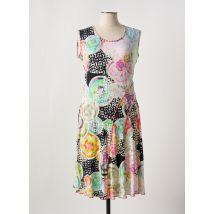 SAINT CHARLES - Robe mi-longue rose en viscose - Femme - Taille 42 - Modz