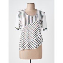 SAINT CHARLES - T-shirt beige en viscose - Femme - Taille 40 - Modz