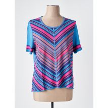 SAINT CHARLES - T-shirt bleu en acrylique - Femme - Taille 40 - Modz