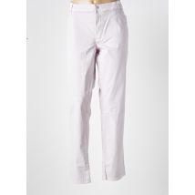 CMK - Pantalon droit violet en coton - Femme - Taille 52 - Modz