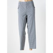 FRANK WALDER - Pantalon 7/8 noir en coton - Femme - Taille 50 - Modz
