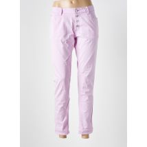 BROADWAY - Jeans coupe slim violet en coton - Femme - Taille 46 - Modz
