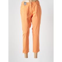 GERKE MY PANTS - Pantalon 7/8 orange en coton - Femme - Taille 44 - Modz