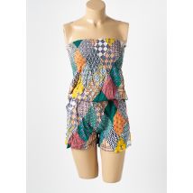 D&X - Combishort vert en viscose - Femme - Taille 38 - Modz