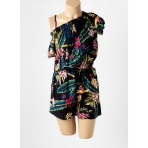 D&X - Combishort noir en viscose - Femme - Taille 42 - Modz