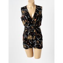 ELENA Z - Combishort noir en coton - Femme - Taille 40 - Modz