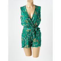 ELENA Z - Combishort vert en coton - Femme - Taille 40 - Modz