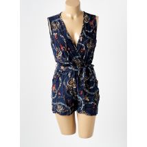 ELENA Z - Combishort bleu en coton - Femme - Taille 36 - Modz