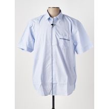EASYLINE - Chemise manches courtes bleu en coton - Homme - Taille XXL - Modz