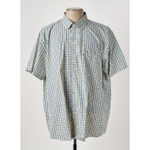 LEVORATTO - Chemise manches courtes jaune en coton - Homme - Taille 5XL - Modz