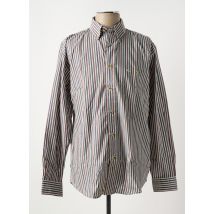 EASY LINE - Chemise manches longues gris en coton - Homme - Taille L - Modz