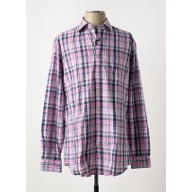 BRIGGS & MANSFIELD - Chemise manches longues rose en coton - Homme - Taille M - Modz