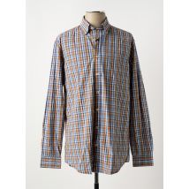 BRIGGS & MANSFIELD - Chemise manches longues orange en coton - Homme - Taille M - Modz