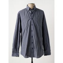 BRIGGS & MANSFIELD - Chemise manches longues bleu en coton - Homme - Taille M - Modz