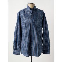 BRIGGS & MANSFIELD - Chemise manches longues bleu en coton - Homme - Taille M - Modz