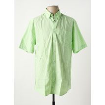 BRIGGS & MANSFIELD - Chemise manches courtes vert en coton - Homme - Taille M - Modz