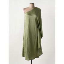 ATELIERS FRANÇAIS DE CONFECTION - Robe mi-longue vert en soie - Femme - Taille 38 - Modz