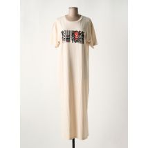 BREWSTER - Robe longue beige en coton - Femme - Taille 36 - Modz