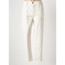 HOD - Jeans coupe slim beige en coton - Femme - Taille W28 - Modz