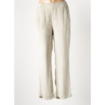 ATELIERS FRANÇAIS DE CONFECTION - Pantalon droit gris en viscose - Femme - Taille 34 - Modz