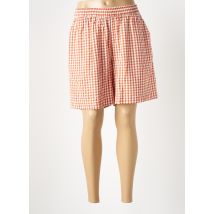 HOD - Bermuda orange en coton - Femme - Taille 40 - Modz